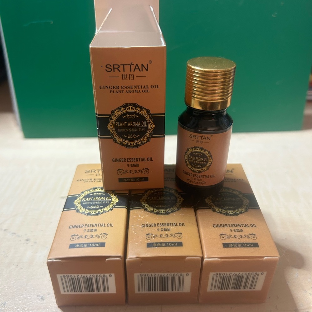 Ginger Essential Oil - 4 bottles